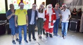 Apresentações culturais, chegada do Papai Noel e Show com a Banda Mercosul marcaram a abertura do Natal Cerqueirense