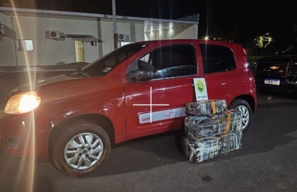 PMPR apreende mais de 80 quilos de maconha após perseguição na BR-163