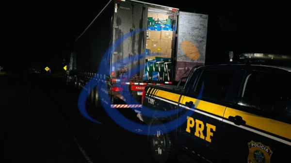 PRF apreende carga de tênis falsificados avaliada em R$ 784 mil