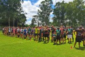 Torneio inicio de futebol suiço em Barracão