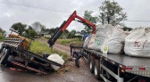 Caminhão carregado com metais é apreendido pelo BPFRON