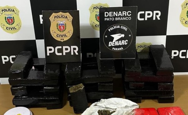 DENARC apreende grande quantidade de drogas após denúncia anônima