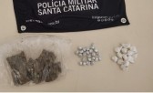 Polícia Militar localiza e aprende droga em São Miguel do Oeste