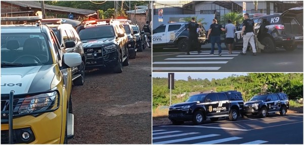 Operação contra o tráfico de drogas é realizada