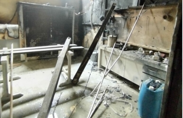 Ação rápida do Corpo de Bombeiros salva loja e fábrica de móveis no Oeste de SC
