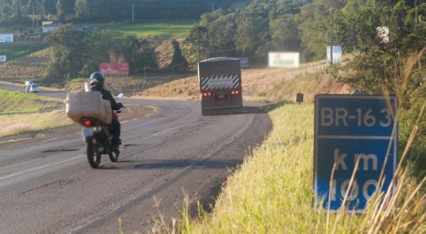 DNIT alerta para Interdição total da BR-163 nesta terça-feira (14) em Guaraciaba