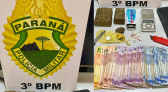 Apreensão de drogas e prisão são registradas em Coronel Vivida