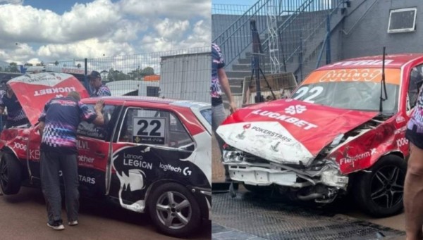 Caio Castro sofre acidente de carro enquanto se preparava para prova em Cascavel