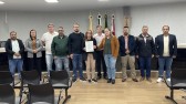 Câmara presta homenagem a Sadi Fischer; familiares receberam moção de pesar