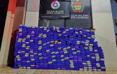 Quase 400 kg de maconha são apreendidos em flagrante pela PM