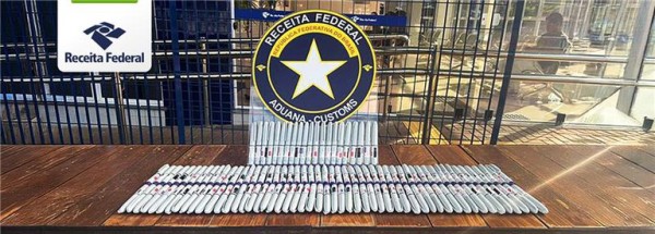 Canetas Ozempic usadas para emagrecimento são apreendidas no Aeroporto Internacional de Foz do Iguaçu