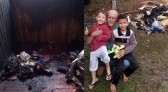 Casa sofre incêndio e família pede ajuda para recomeçar