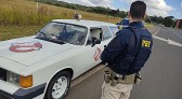 Durante feriado, PRF fiscaliza viatura dos Caça-Fantasmas