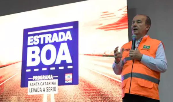 SC receberá R$ 631 milhões do BNDES para obras em estradas