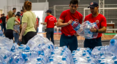 Mais de 40 mil doações são arrecadadas para atingidos por chuvas em SC