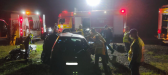 Homem é resgatado das ferragens após acidente de trânsito na BR-158