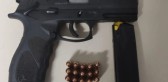Ação policial apreende arma usada em crime de ameaça e disparos