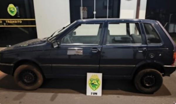 Polícia Militar recupera quatro carros e duas motocicletas com registro de furto
