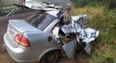 Familiares identificam as quatro vitimas do acidente na SC 163, em Itapiranga