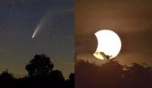‘Cometa do século’ e eclipse parcial da Lua: saiba quando ficar de olho no céu