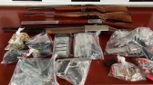 PCPR apreende 10 armas e prende 6 pessoas por posse irregular de arma de fogo