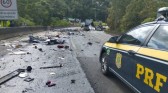 PRF divulga mais detalhes sobre grave acidente que deixou homem morto e múltiplos feridos