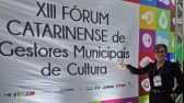 Diretora de Cultura participa de fórum estadual para fortalecimento das políticas culturais
