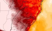 Intensa massa de ar quente e seco promete ‘cozinhar’ as temperaturas em SC