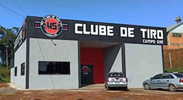 Semana do desafio no clube de tiro .45 em Campo Erê