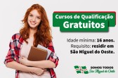 Prefeitura lança edital para cursos de qualificação