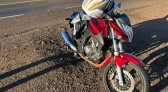 Acidente na PR 182 deixa motociclista ferido, em Ampére