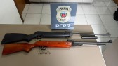 Investigação da Polícia Civil resulta na apreensão de armas e prisão