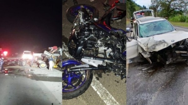Fim de semana violento nas rodovias de SC tem 12 mortes e BR-282 como palco de acidente fatais