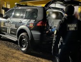 Foragido por homicídio, roubo e furto é capturado durante operação contra facção criminosa no Oeste de SC
