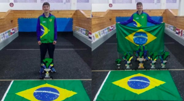 Jovem atleta de SC vai representar o Brasil no Mundial de Bocha na França