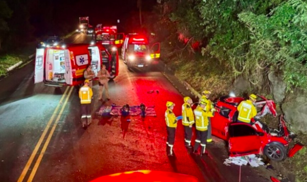 Rodovias de SC registram ao menos sete mortes em um único dia