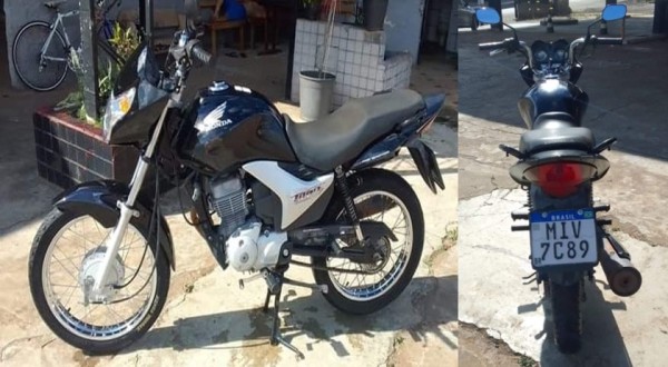 Moto é furtada no Bairro Três Fronteiras
