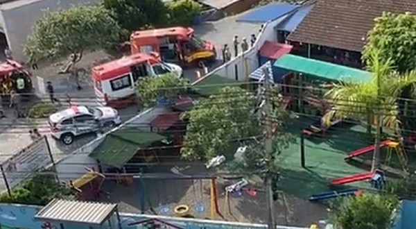 Quatro crianças são mortas e outras ficam feridas em ataque a creche em Blumenau