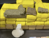 Carro de São Miguel do Oeste é flagrado com mais de 22 kg de maconha e cocaína na BR-282