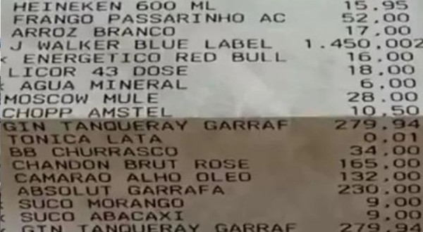 Golpista que 'desmaiou' para não pagar conta em restaurante tem prisão decretada pela Justiça