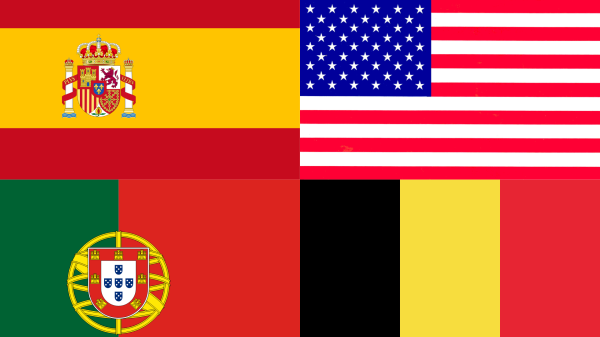 Espanha e Portugal, EUA e Bélgica jogam hoje pelas oitavas da Copa