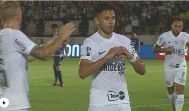 Corinthians vence o Cianorte e avança à segunda fase da Copa do Brasil