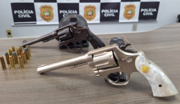Polícia Civil cumpre mandados de buscas e apreende armas de fogo e munições