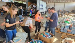 Primeiros donativos enviados por SMOeste chegam ao Rio Grande do Sul