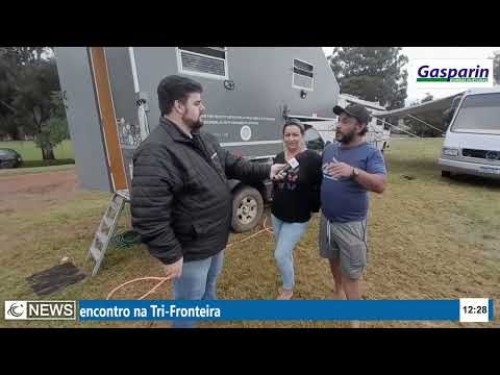 Em apenas três semanas casal constrói motor home somente para participar de encontro na Tri-Fronteira