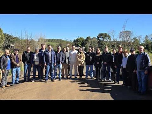 Segunda etapa da pavimentação entre a cidade e Jorge Lacerda é inaugurada em Dionísio Cerqueira