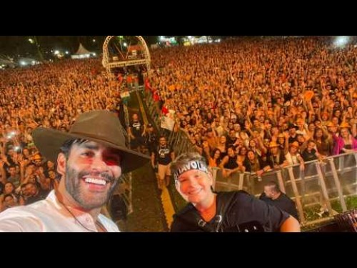 Jovem gaiteiro vive noite inesquecível ao lado de Gusttavo Lima