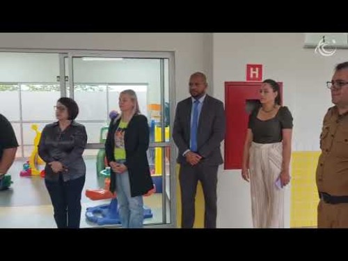 Prefeitura de Barracão inaugura creche no bairro Nossa Senhora de Lourdes