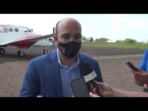 Voos regulares iniciaram na segunda-feira (27)