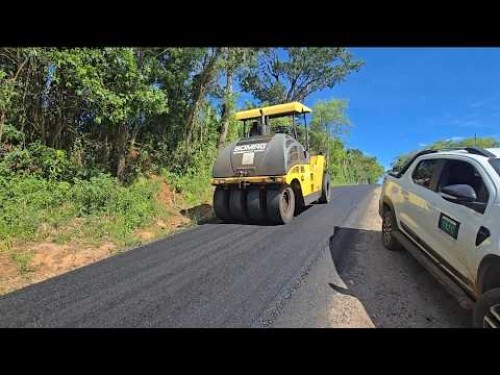 Linha Esquina Firmino recebe obra de pavimentação de mais de R$ 6 milhões